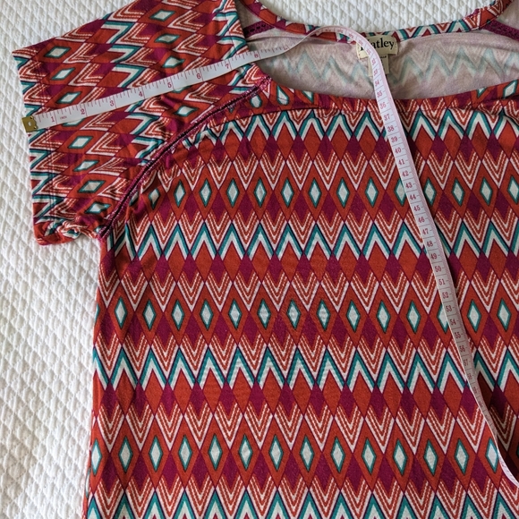 HATLEY Aztec Boho Geometric Casual Summer Dress - Picture 10 of 13